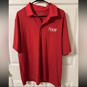 Under Armour Red Tour Championship Polo